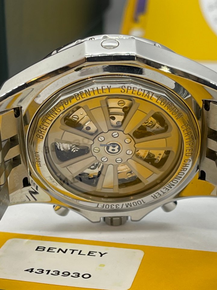 IMG_9081 Breitling Bentley B06 Mens watch Unisex Automatic Steel AB061112 G802 Replica 6
