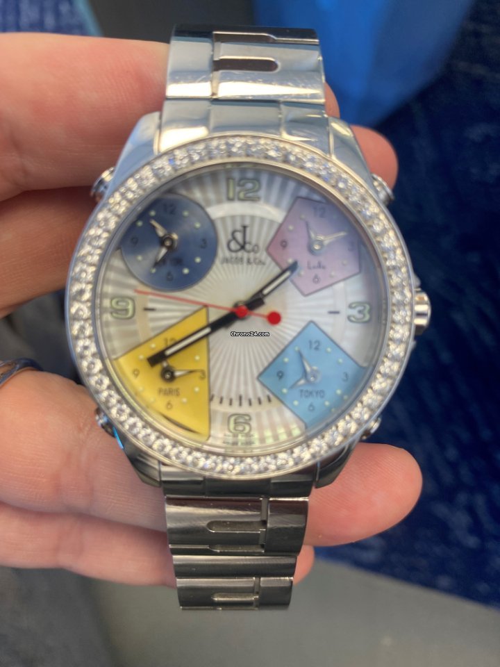 IMG_9081 Jacob & Co. Mens watch Unisex Quartz Steel 20749755 Replica 6