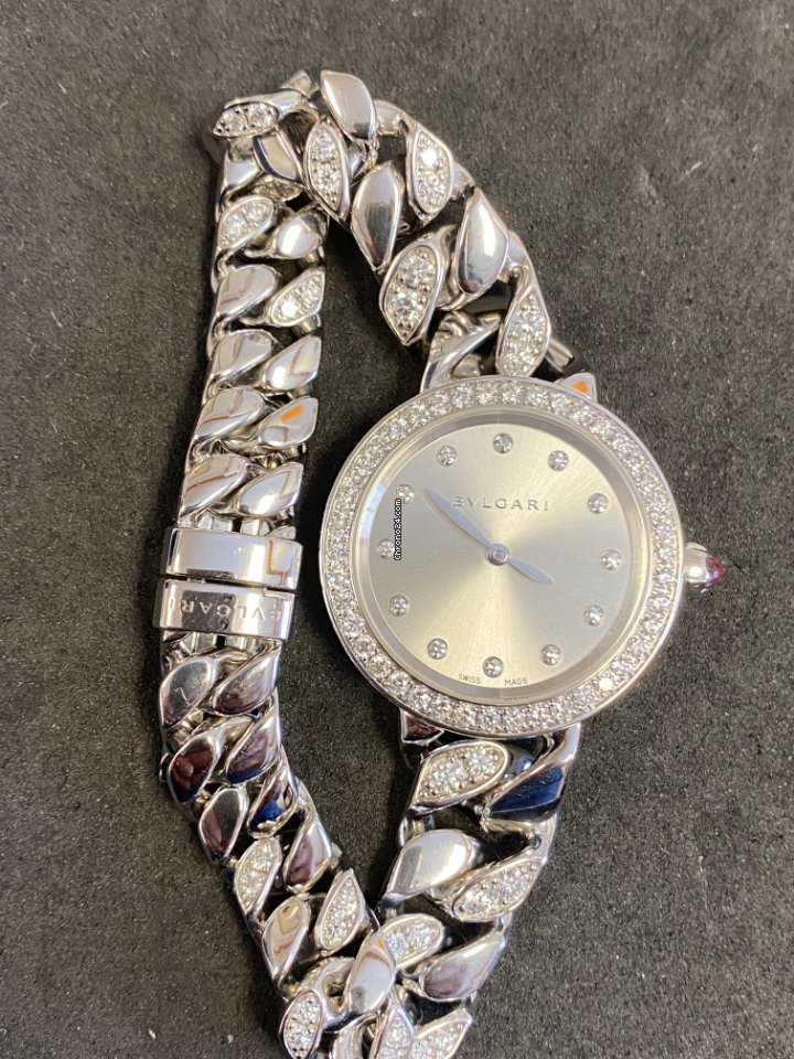 IMG_9081 Bulgari Womens watch Quartz Rose gold 102037 Replica 6