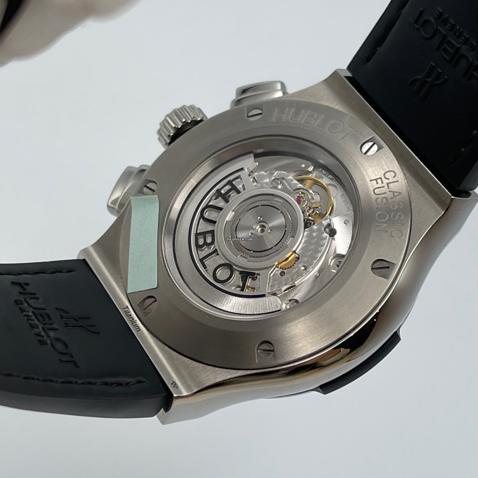 IMG_9081 Hublot Classic Fusion Chronograph Mens watch Unisex Automatic Titanium 521.NX.2611.LR Replica 6