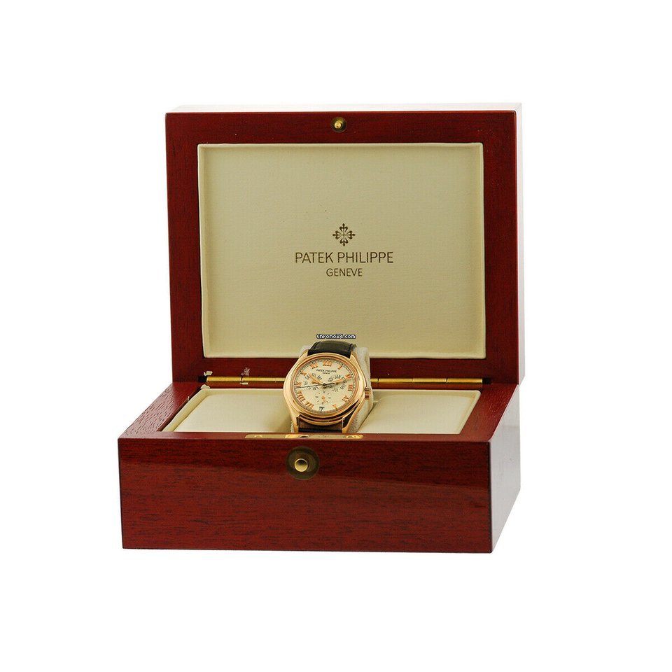 IMG_9081 Patek Philippe Annual Calendar Mens watch Unisex Automatic Rose gold 5035R Replica 6