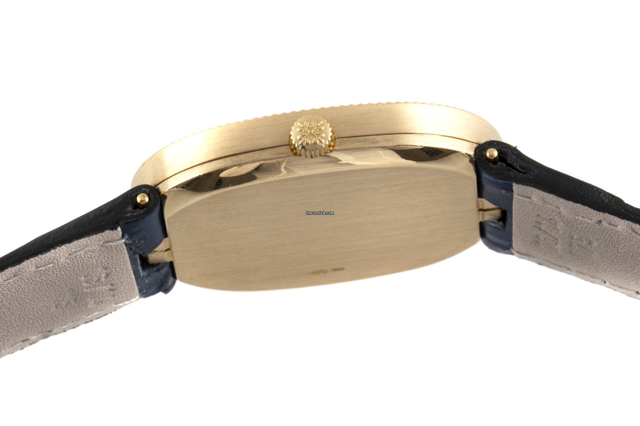 IMG_9081 Patek Philippe Golden Ellipse Mens watch Unisex Manual winding Yellow gold 3987 Replica 6