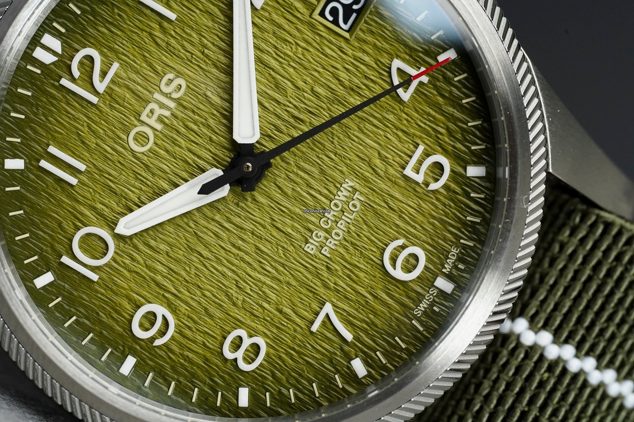 IMG_9081 Oris Big Crown ProPilot Mens watch Unisex Automatic Steel 01 751 7761 4187-Set Replica 6