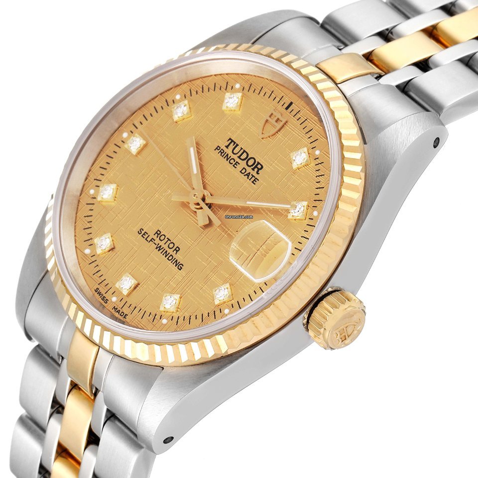 IMG_9081 Tudor Prince Date Mens watch Unisex Automatic Steel 72033 Replica 6