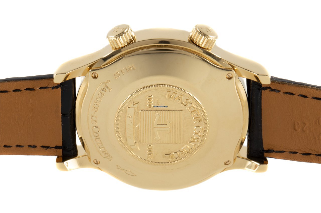 IMG_9081 Jaeger-LeCoultre Master Memovox Mens watch Unisex Automatic Yellow gold 141.1.97 Replica 6