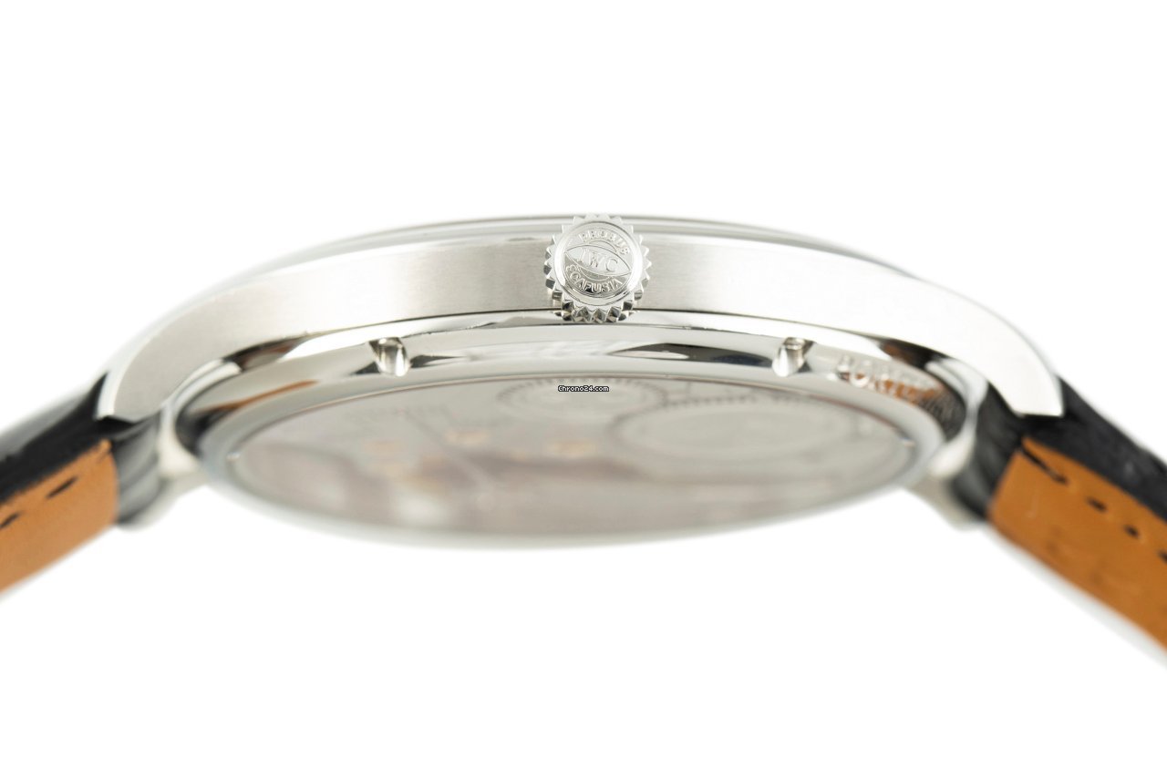 IMG_9081 IWC Portuguese Hand-Wound Mens watch Unisex Manual winding Steel 5445 Replica 6
