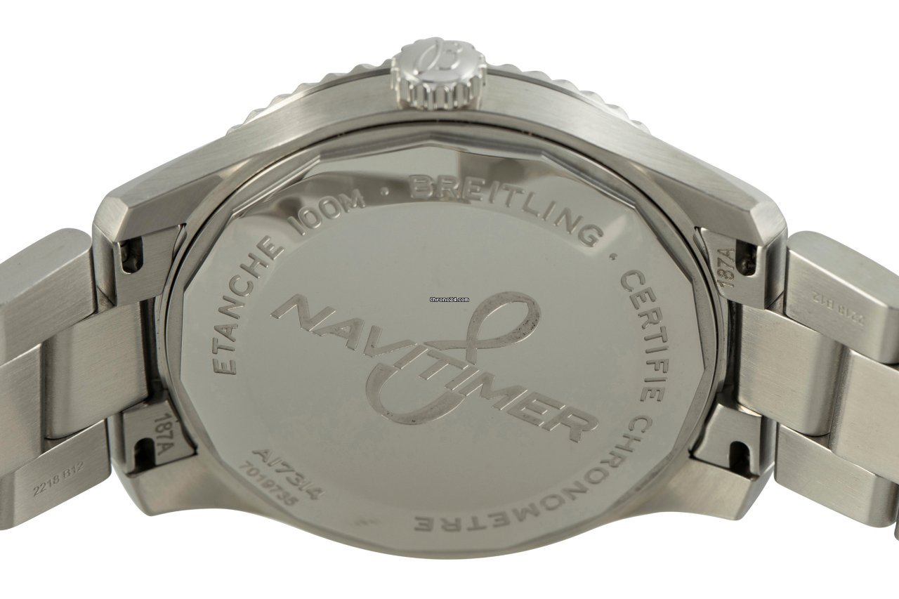 IMG_9081 Breitling Navitimer 8 Mens watch Unisex Automatic Steel A17314101C1A1 Replica 6