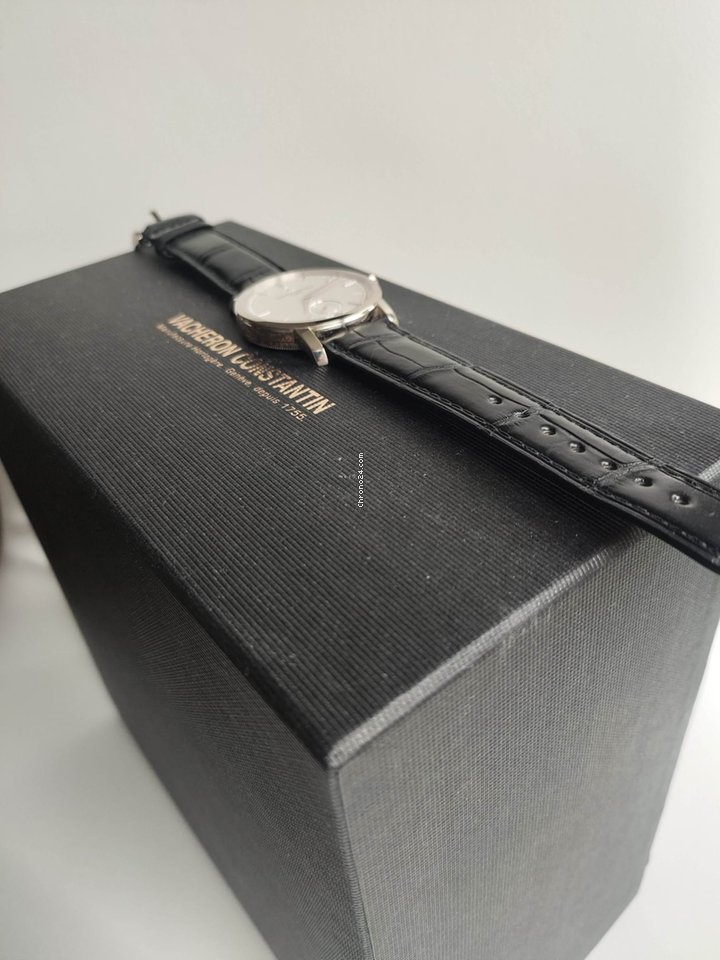 IMG_9081 Vacheron Constantin Patrimony Mens watch Unisex Manual winding White gold 82172 000G-9383 Replica 6