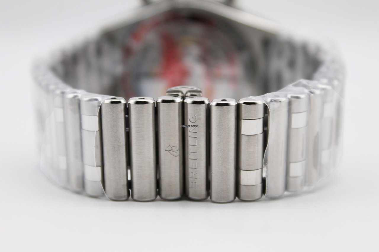 Breitling Chronomat Mens watch Unisex Automatic Steel AB0134101K1A1 Replica 6