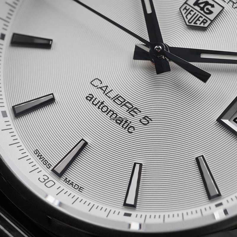 TAG Heuer Carrera Calibre 5 Mens watch Unisex Automatic Steel WAR211B Replica 6