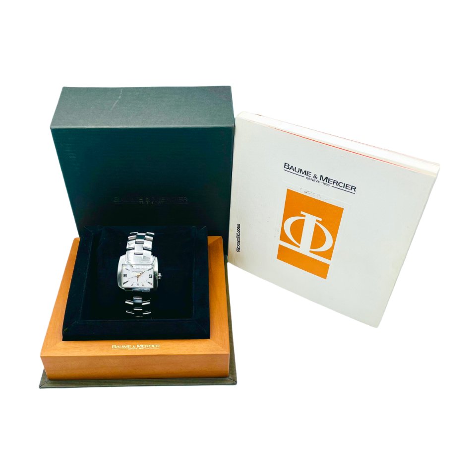 Baume & Mercier Hampton Womens watch Quartz Steel 635446 Replica 6