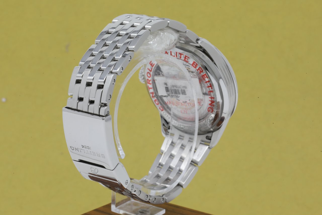 Breitling Mens watch Unisex Automatic Steel AB0118A61C1A1 Replica 6