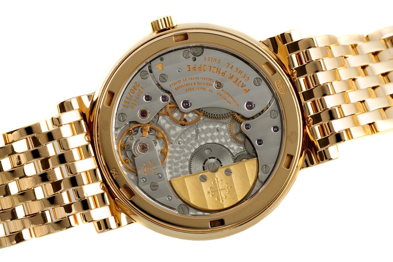 Patek Philippe Calatrava Mens watch Unisex Manual winding Yellow gold 5120 1J-001 Replica 6