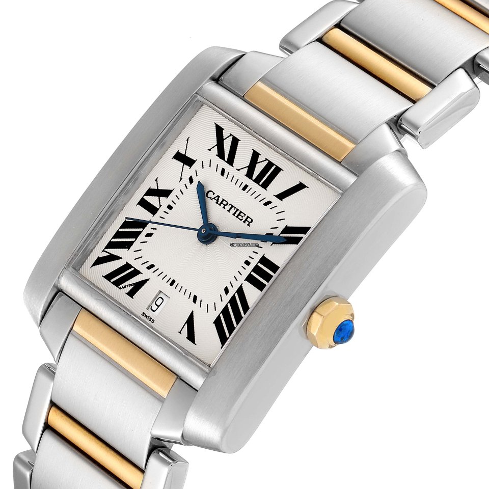 Cartier Tank Francaise Mens watch Unisex Automatic W51005Q4 Replica 6