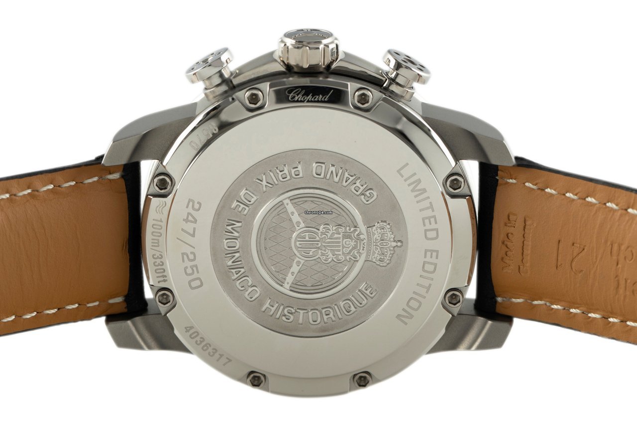 Chopard Grand Prix de Monaco Historique Mens watch Unisex Automatic Steel 8570 Replica 6