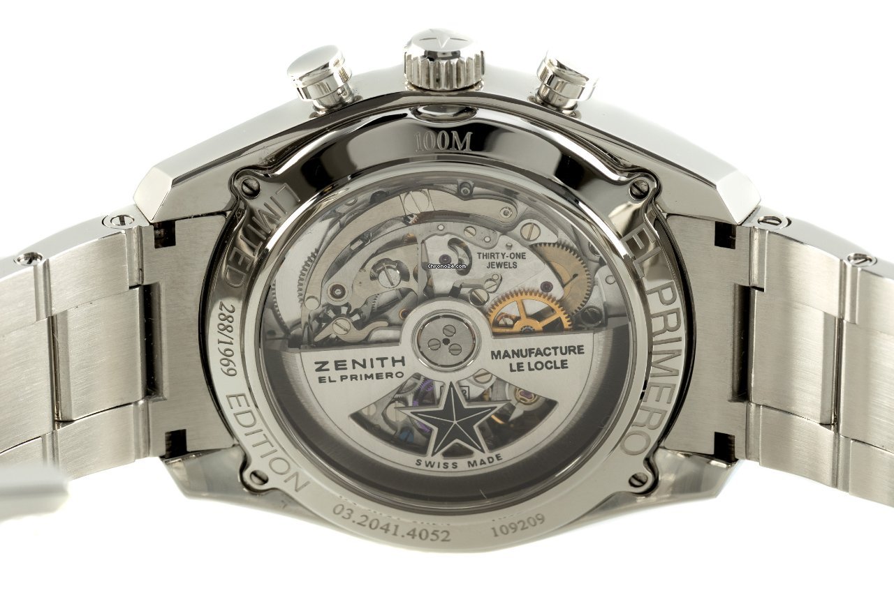 IMG_9081 Zenith El Primero Chronograph Mens watch Unisex Automatic Steel 03.2041.4052 Replica 6