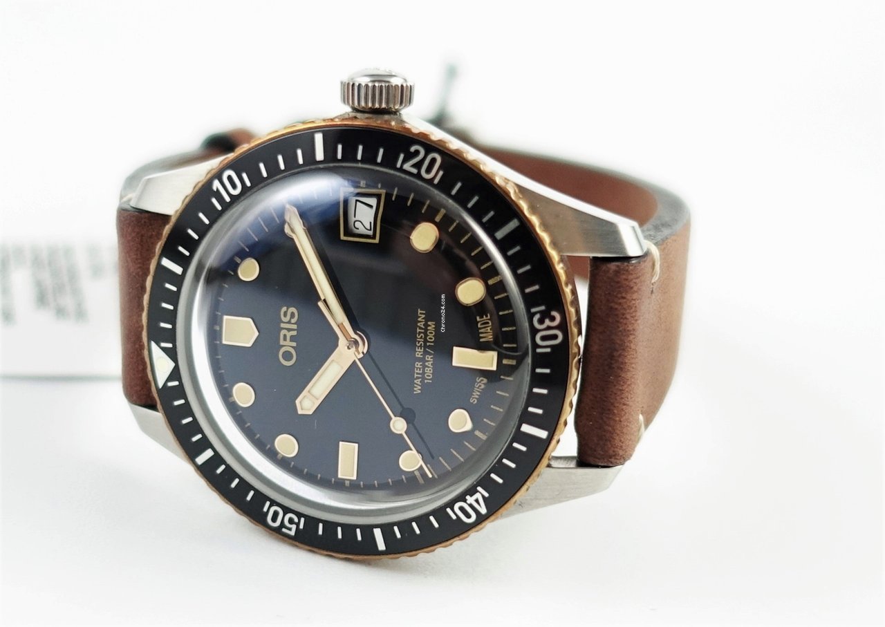 IMG_9081 Oris Divers Sixty Five Mens watch Unisex Automatic Steel 01 733 7747 4354-07 5 17 45 Replica 6