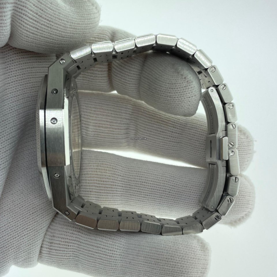 IMG_9081 Audemars Piguet Royal Oak Perpetual Calendar Mens watch Unisex Automatic Steel 26574ST.OO.1220ST.02 Replica 6