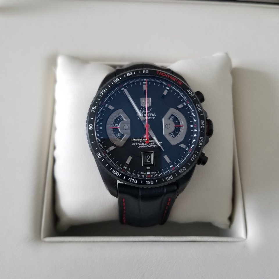 IMG_9081 TAG Heuer Mens watch Unisex Automatic Titanium CAV518B Replica 6