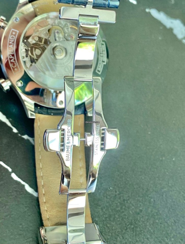 IMG_9081 Baume & Mercier Capeland Mens watch Unisex Automatic Steel 10065 Replica 6