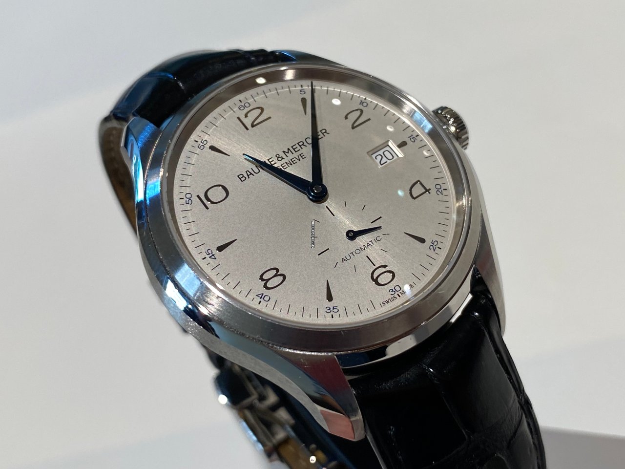 IMG_9081 Baume & Mercier Clifton Mens watch Unisex Automatic Steel MOA10052 Replica 6