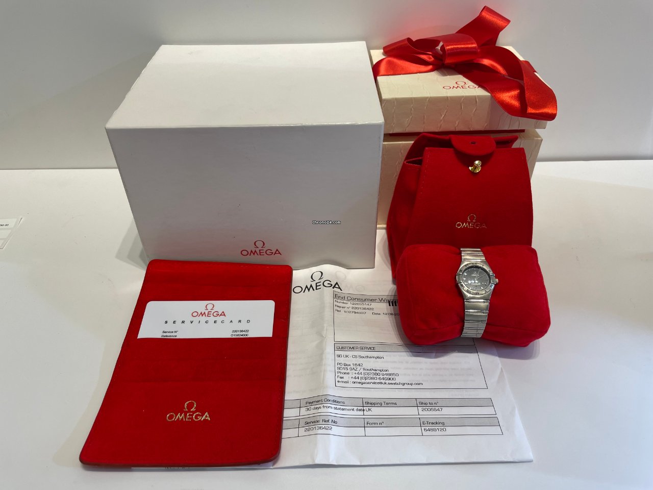 Omega Constellation Womens watch Quartz Steel 1562.40.00 Replica 6