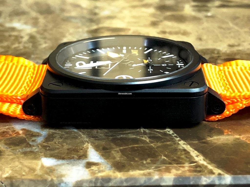 Bell & Ross BR 03-51 GMT Mens watch Unisex Automatic Steel BR0351-GMT-CA Replica 6
