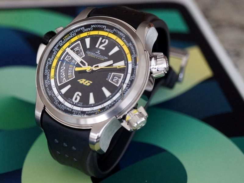 IMG_9081 Jaeger-LeCoultre Master Compressor Extreme W-Alarm Mens watch Unisex Automatic Titanium 150.T.42 Replica 6