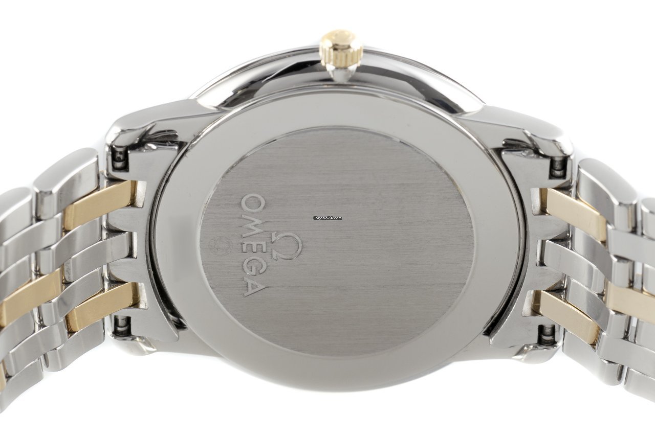 IMG_9081 Omega De Ville Prestige Mens watch Unisex Quartz Gold Steel 4310.32.00 Replica 6
