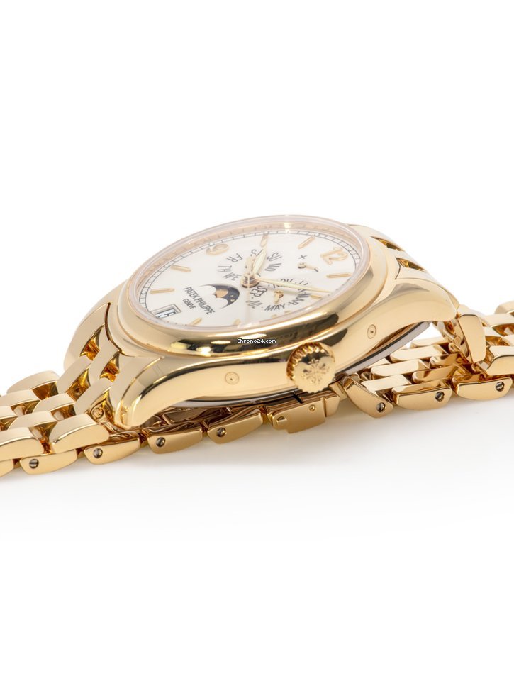 IMG_9081 Patek Philippe Annual Calendar Mens watch Unisex Automatic Yellow gold 5146 1J-001 Replica 6