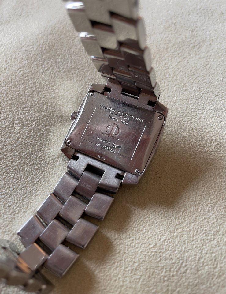 IMG_9081 Baume & Mercier Hampton Womens watch Quartz Steel MOA 08426 - 3695385 Replica 6