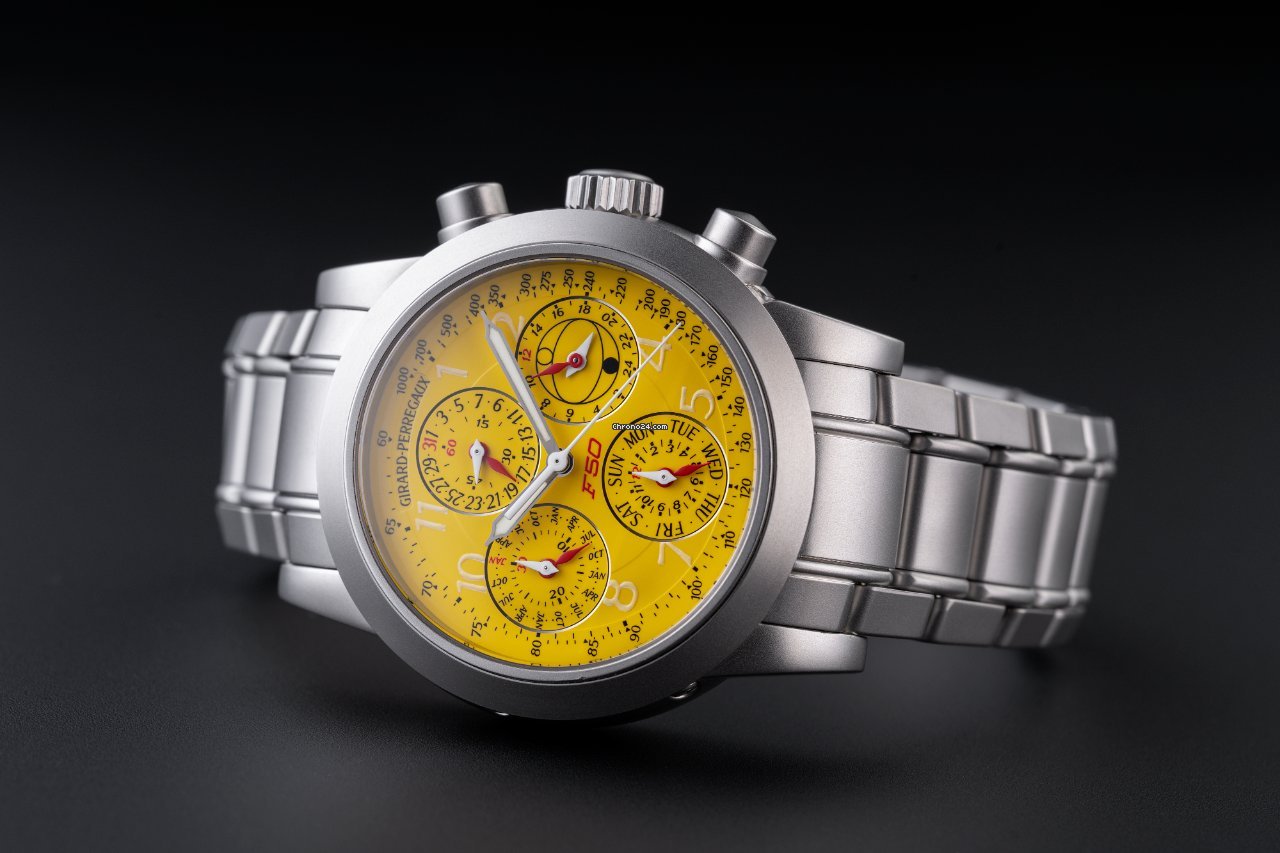 IMG_9081 Girard Perregaux Ferrari Mens watch Unisex Automatic Titanium 9025 Replica 6