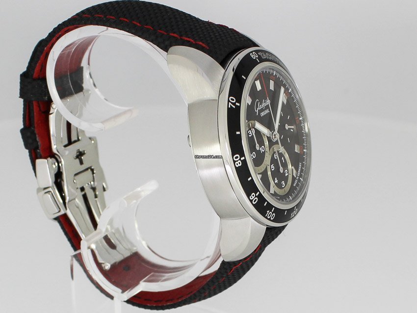 IMG_9081 Glashutte Original Sport Evolution Chronograph Mens watch Unisex Automatic Steel 39-31-43-03-03 Replica 6