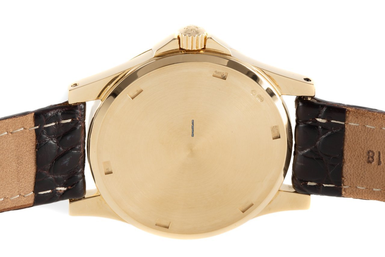 IMG_9081 Patek Philippe Neptune Mens watch Unisex Automatic Yellow gold 5081 Replica 6