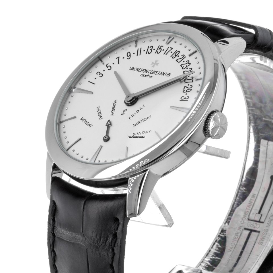 IMG_9081 Vacheron Constantin Patrimony Mens watch Unisex Automatic White gold 86020 Replica 6