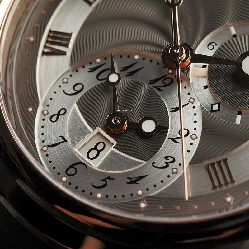 Breguet Marine Mens watch Unisex Rose gold 5857BRZ25ZU Replica 6