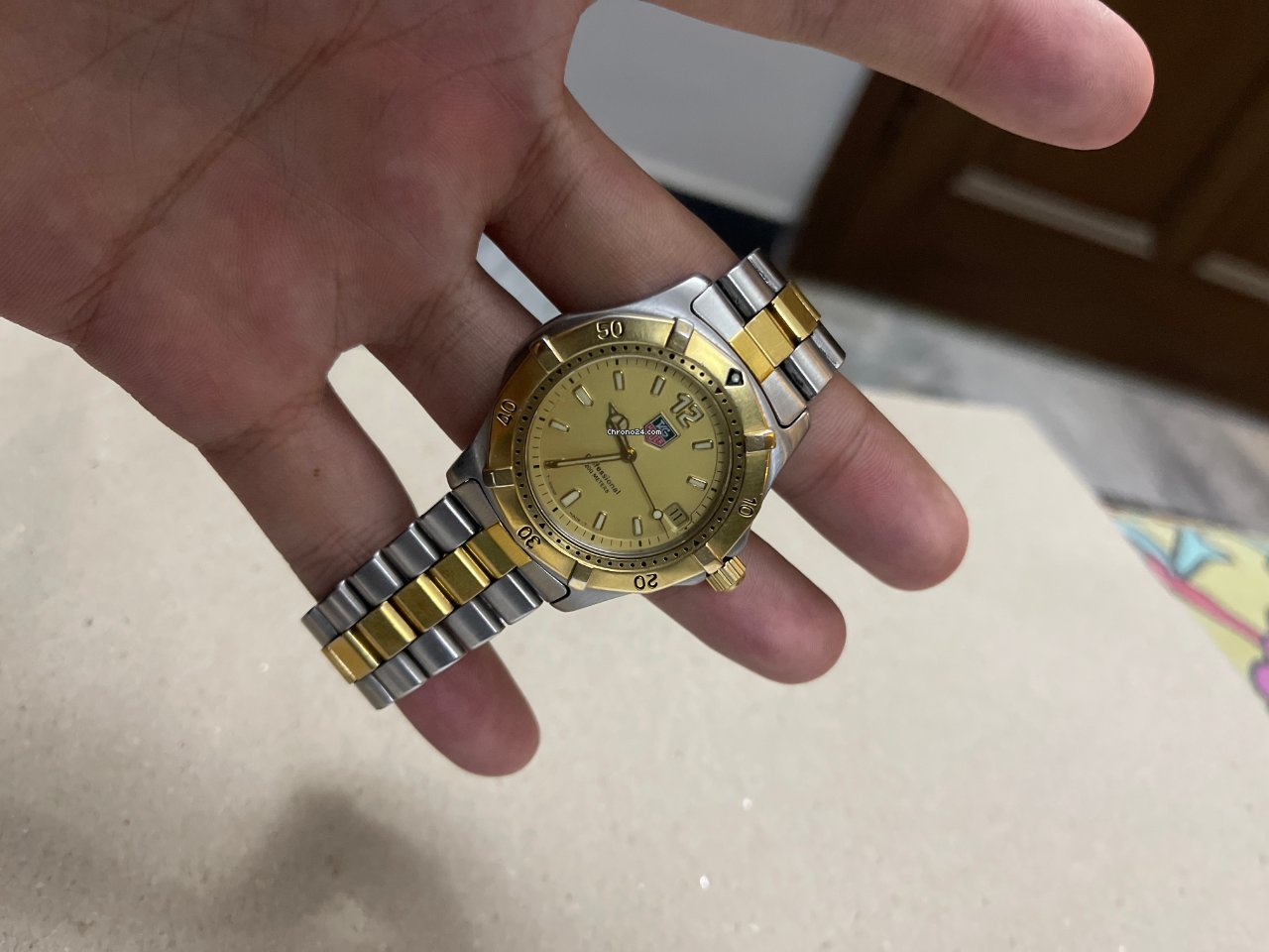 TAG Heuer 2000 Mens watch Unisex Quartz Gold Steel wk1121 Replica 6