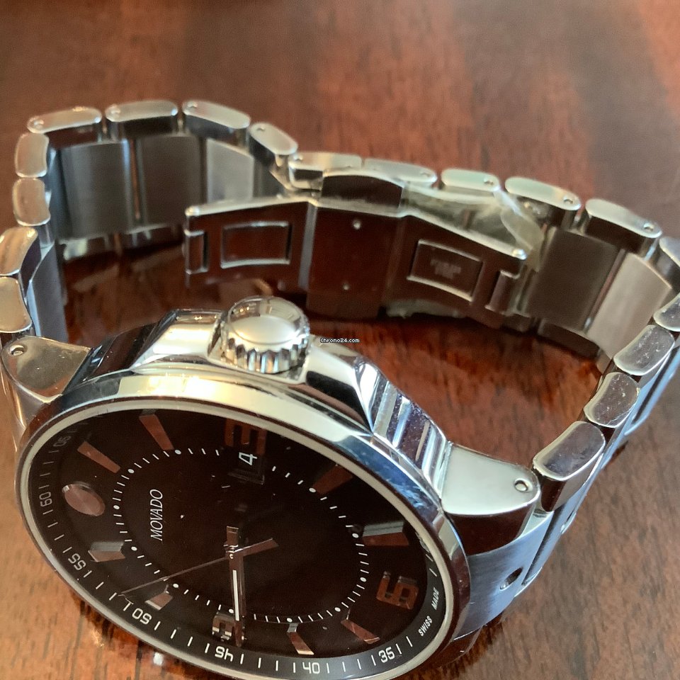 Movado SE Pilot Mens watch Unisex Quartz Steel 0606759 Replica 6