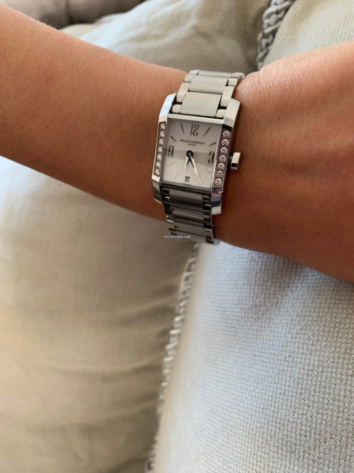 IMG_9081 Baume & Mercier Hampton Womens watch Quartz 177787392 Replica 6