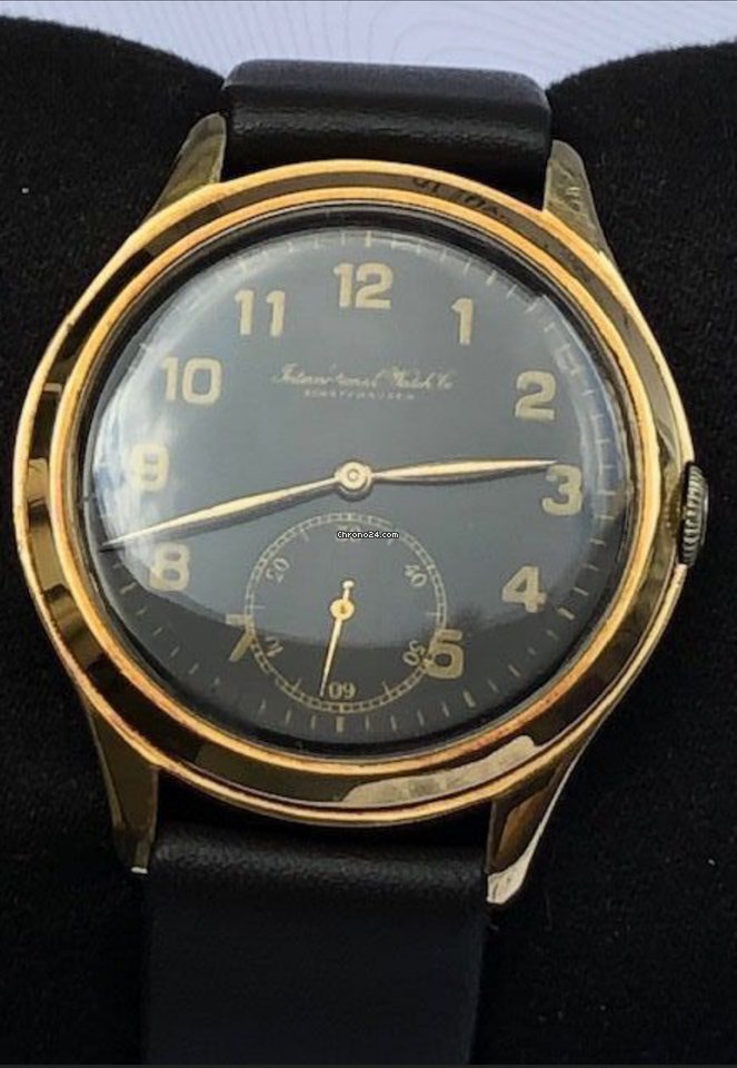 IMG_9081 IWC Mens watch Unisex Manual winding Yellow gold 1025912 Replica 6