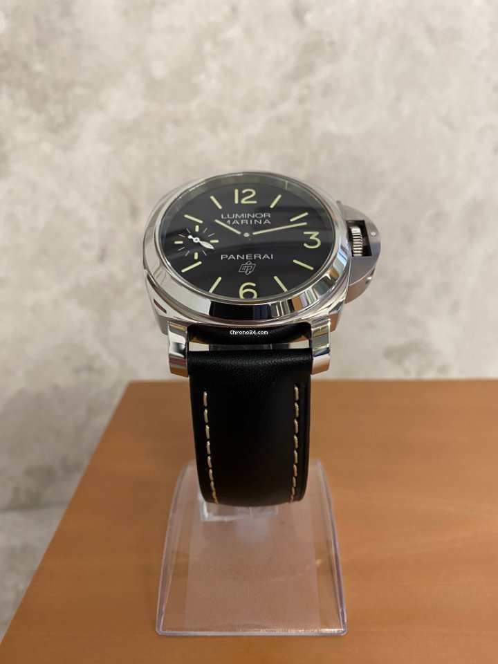 IMG_9081 Panerai Luminor Marina Mens watch Unisex Manual winding Steel PAM 00776 Replica 6