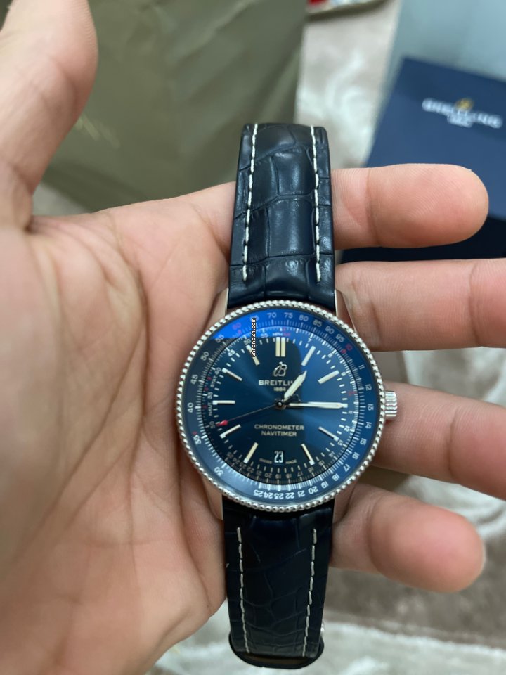 IMG_9081 Breitling Navitimer Mens watch Unisex Automatic Steel A17326161C1A1 Replica 6
