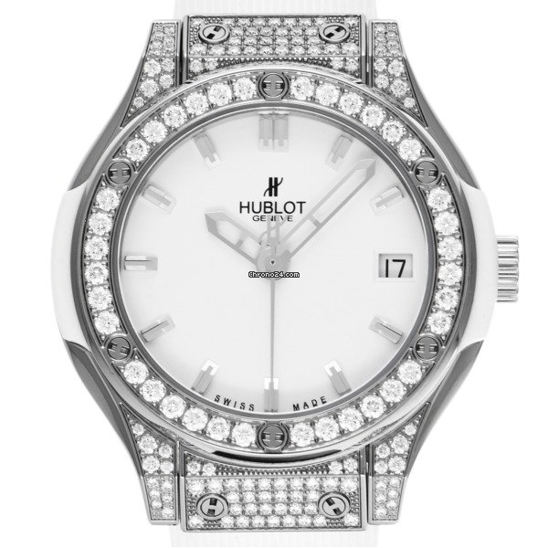 IMG_9081 Hublot Classic Fusion Quartz Womens watch Quartz Titanium 581.NE.2010.RW.1704 Replica 6
