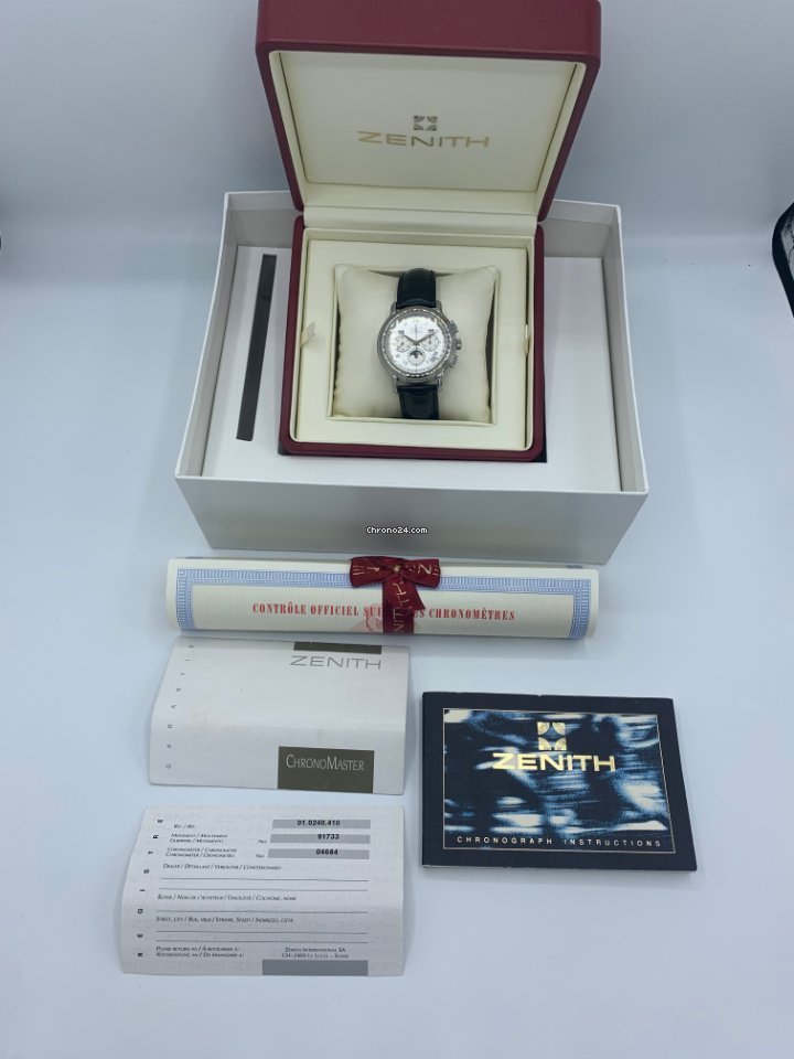 IMG_9081 Zenith El Primero Chronomaster Mens watch Unisex Automatic Steel 14 01 0240 410 Replica 6