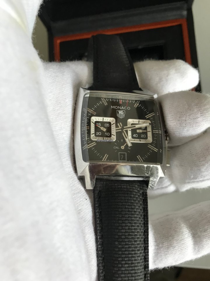 IMG_9081 TAG Heuer Monaco Calibre 12 Mens watch Unisex Automatic Steel CAL2113.FC6536 Replica 6
