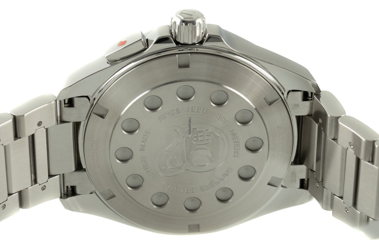 IMG_9081 TAG Heuer Aquaracer 300M Mens watch Unisex Quartz Steel WAY111Z Replica 6
