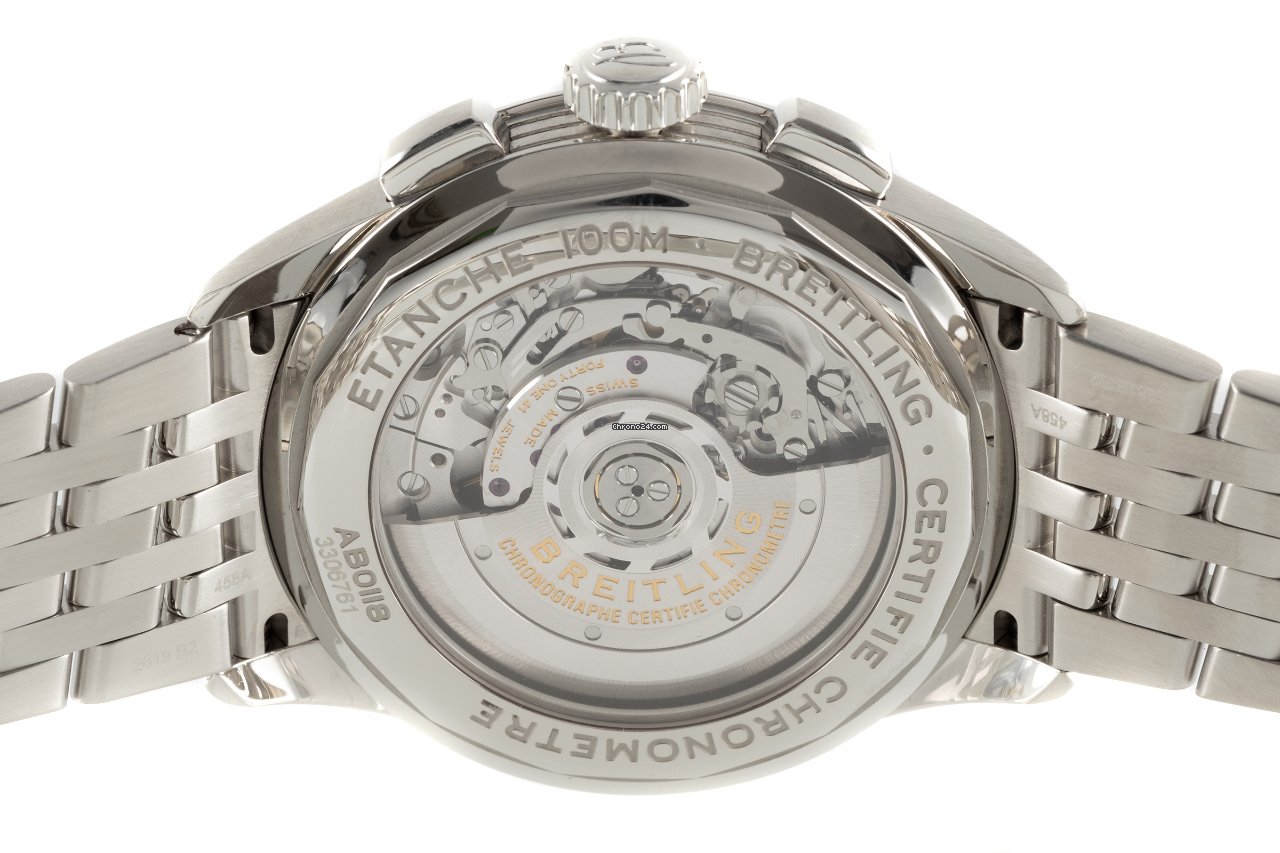 Breitling Mens watch Unisex Automatic Steel AB0118371B1A1 Replica 6
