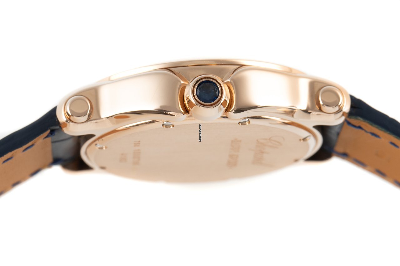 Chopard Happy Sport Womens watch Quartz Red gold 4183 Replica 6