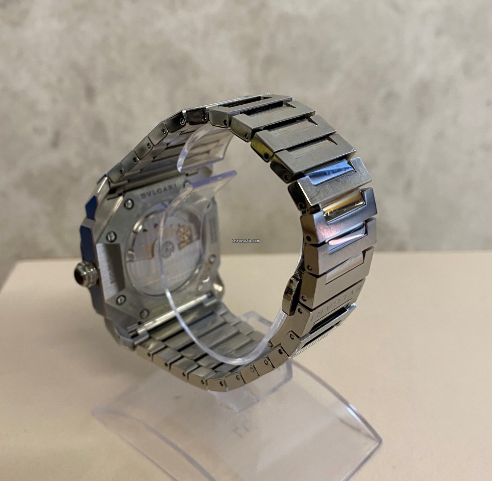 Bulgari Octo Mens watch Unisex Automatic Steel BGO38C3SSD 102105 Replica 6