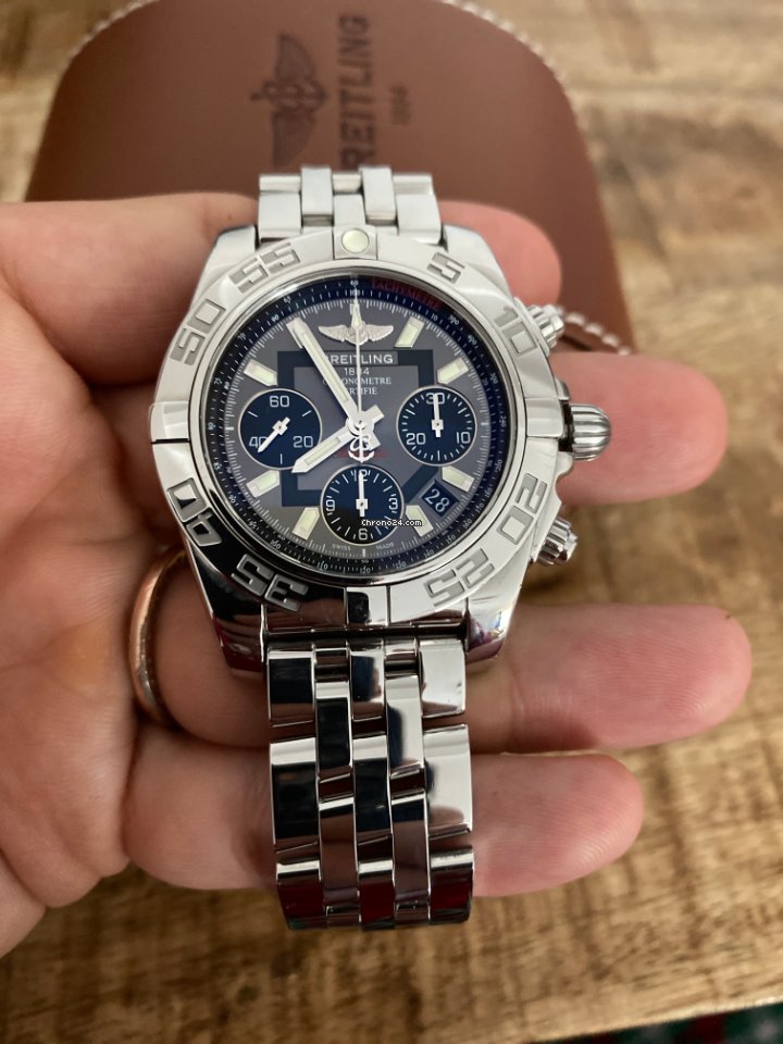 IMG_9081 Breitling Chronomat 41 Mens watch Unisex Automatic Steel AB014012.F554.378A Replica 6